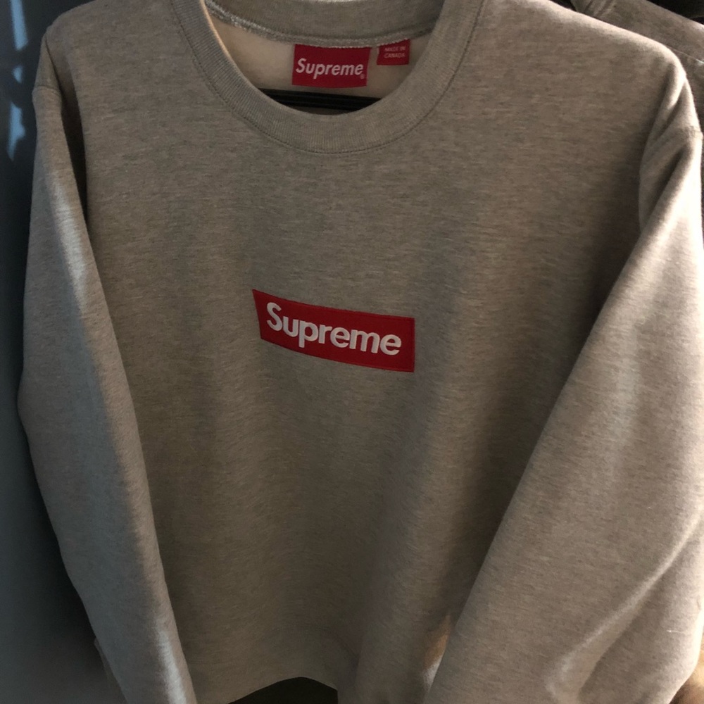 Supreme box logo crewneck